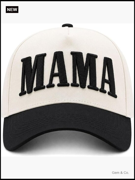 Embroidered Mama Trucker Hat Adjustable Snapback Baseball Cap main image 7